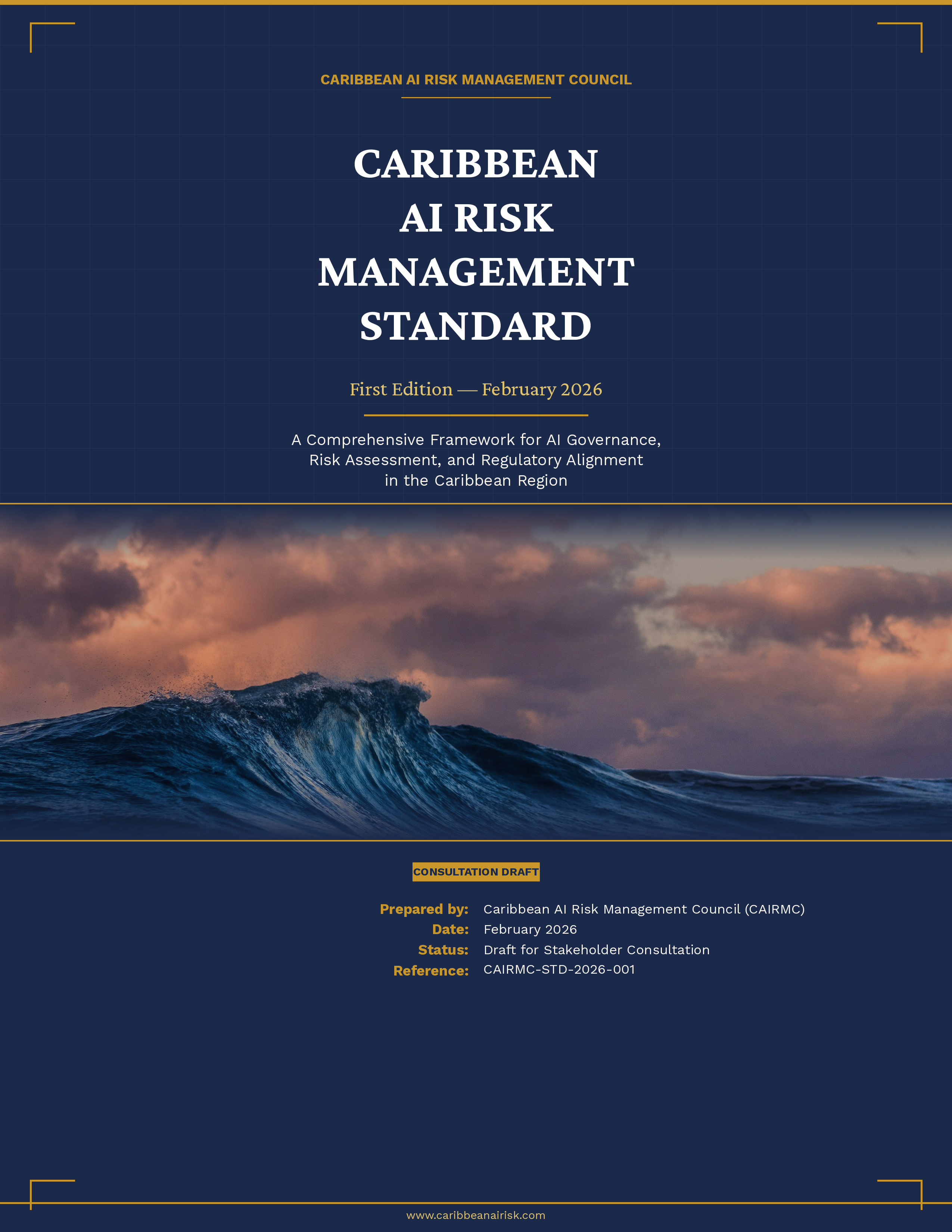 Caribbean AI Risk Management Standard cover